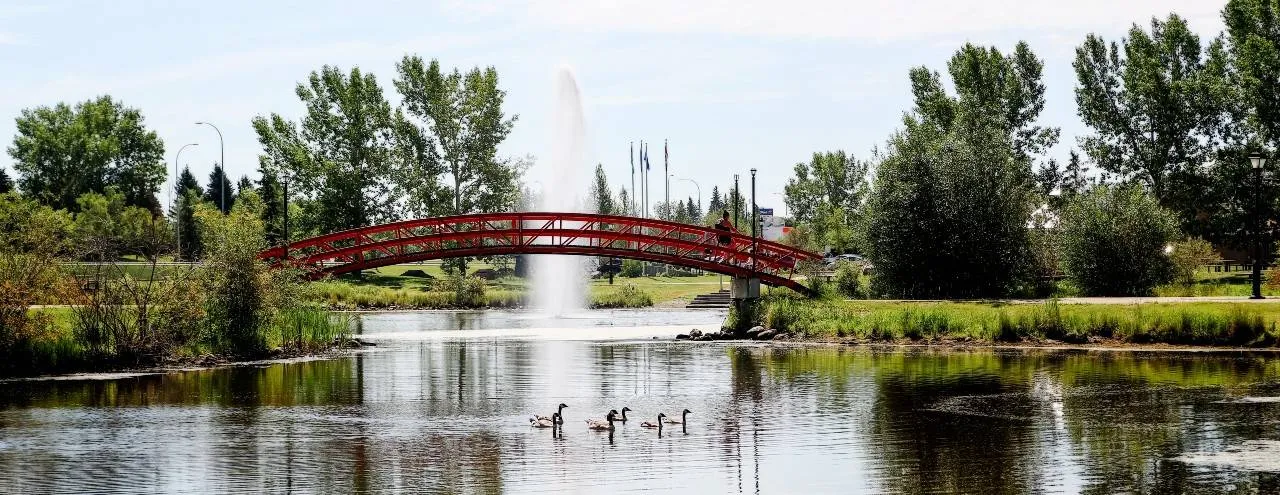 Stony Plain Rotary Park Bridge